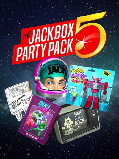 The Jackbox Party Pack 5 box art