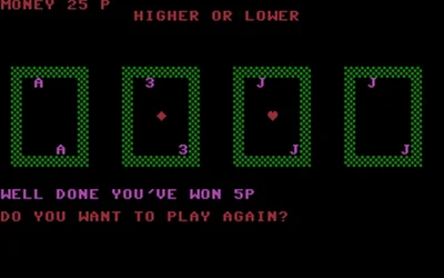 Higher Or Lower box art