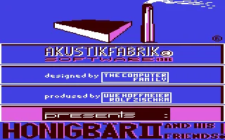 Honigbär II and his Friends! box art