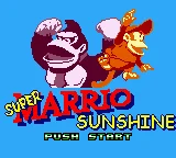 Super Marrio Sunshine box art