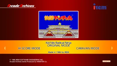 Arcade Archives Kid Niki Radical Ninja box art