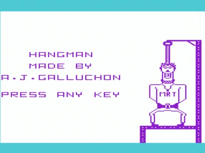 Hangman box art