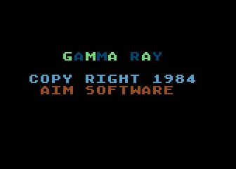 Gamma Ray box art