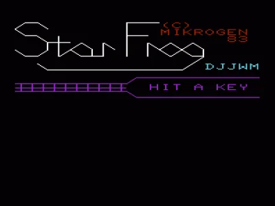 Star Frog box art