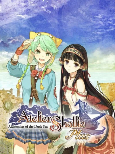 Shallie no Atelier Plus - Tasogare no Umi no Renkinjutsushi box art
