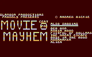 Movie Mayhem box art