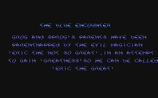 The Blue Encounter box art
