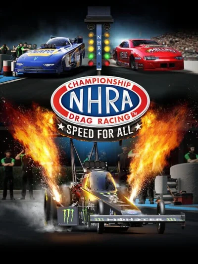 NHRA Championship Drag Racing: Speed for All box art