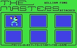Kung Fu Masters, The box art