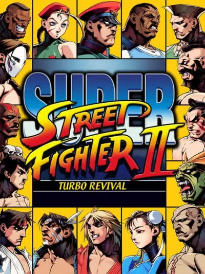 Super Street Fighter II Turbo - Revival box art