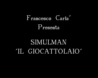Simulman 09 - Il Giocattolaio box art