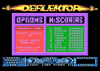 Deflektor box art
