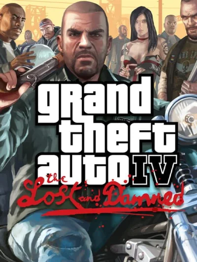 Grand Theft Auto IV: The Lost and Damned box art