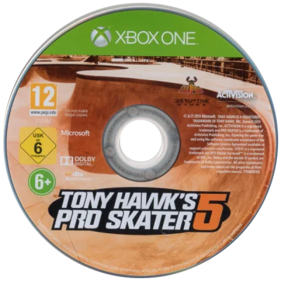 Tony Hawk's Pro Skater 5 box art