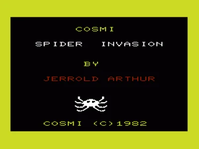 Spider Invasion box art