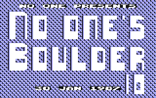 No One's Boulder 10 box art