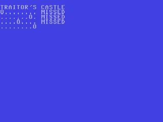 Traitor's Castle box art