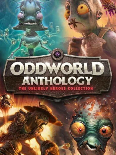Oddworld Anthology: The Unlikely Heroes Collection box art