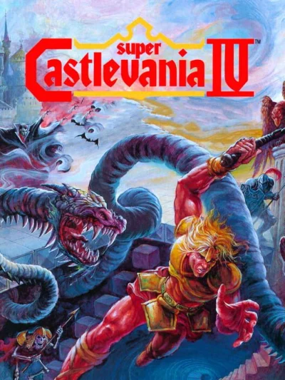 Super Castlevania IV box art