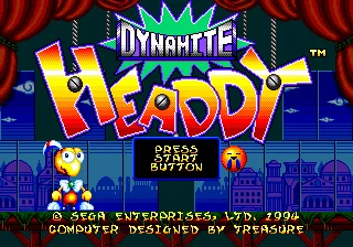 Dynamite Headdy box art