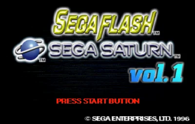 Flash SegaSaturn Vol. 2 box art