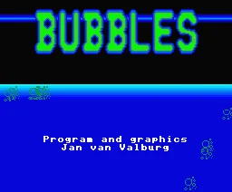 Bubbles box art