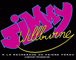 Jimmy Willburne - A La Recherche Du Peigne Perdu box art