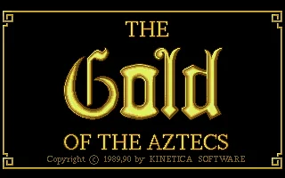 Gold Of The Aztecs, The box art