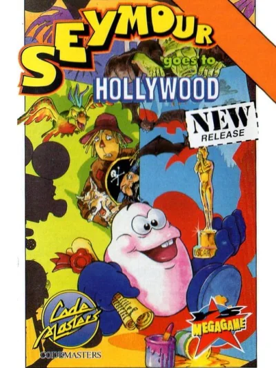 Seymour Goes to Hollywood box art