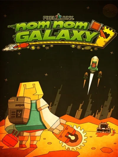 PixelJunk Nom Nom Galaxy box art