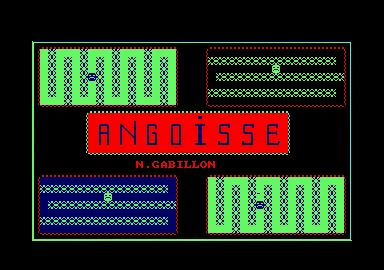 Angoisse box art