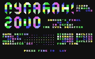 Nyaaaah! 2000 box art
