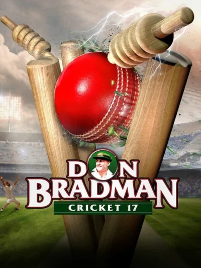 Don Bradman Cricket 17 box art