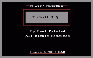 Pinball I.q. box art