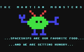 The Martian Monsters box art