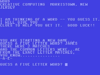 Word box art