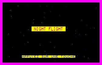 Night Flight box art