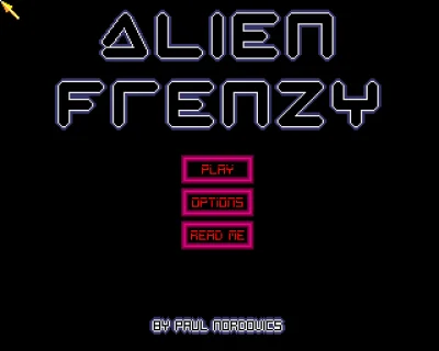 Alien Frenzy box art