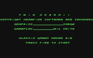 Twin Cobra II box art