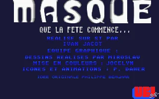 Masque - Que La Fete Commence box art