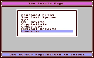 The Puzzle Page #135 box art