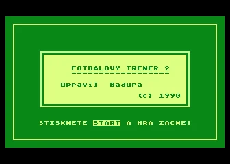 Fotbalovy Trener 2 box art