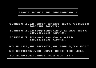 Space Hawks of Avabana 4 box art