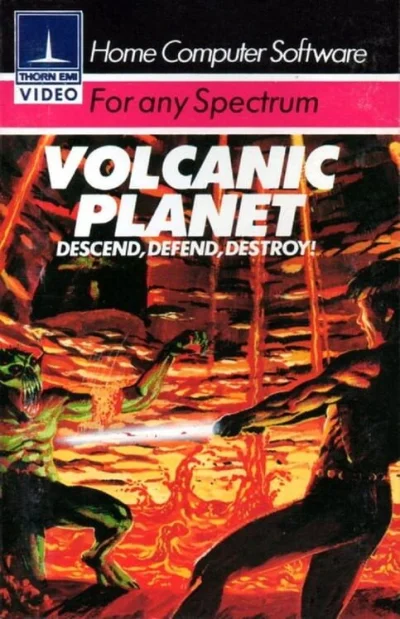 Volcanic Planet box art