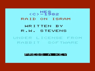 Raid on Isram box art
