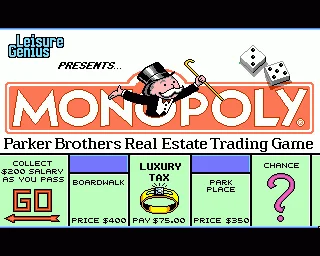 Deluxe Monopoly box art