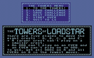 The Towers of Loadstar box art