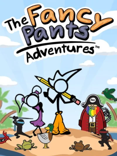 The Fancy Pants Adventures box art