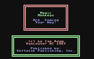 Magic Monkeys : Are Coming Your Way! box art