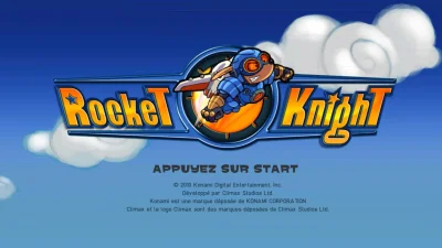 Rocket Knight box art